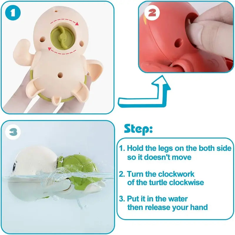 Swimming Turtle Toy Toddler Pool