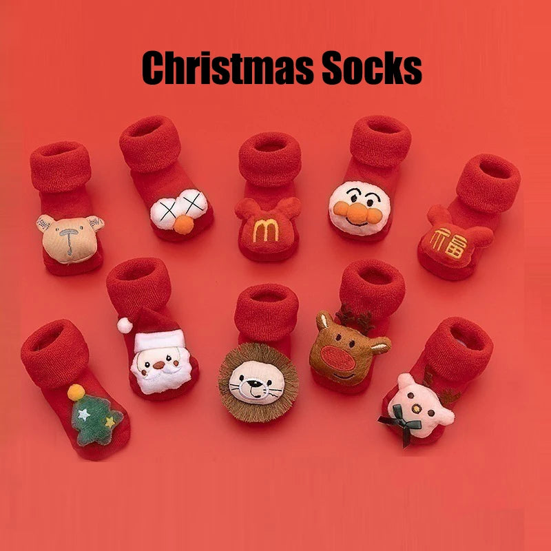 Baby Christmas Socks