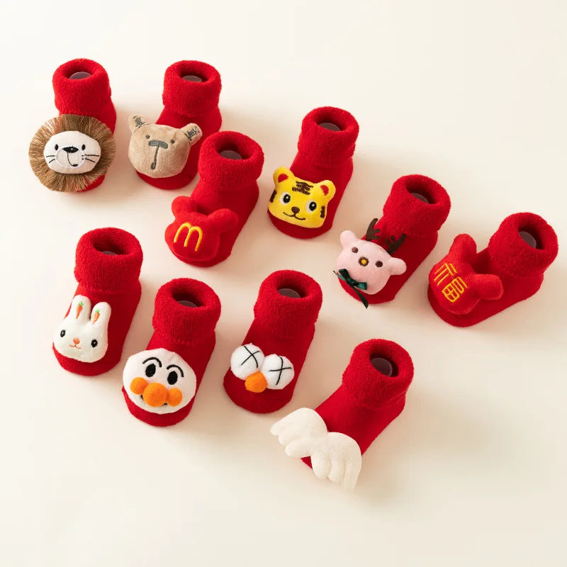 Baby Christmas Socks