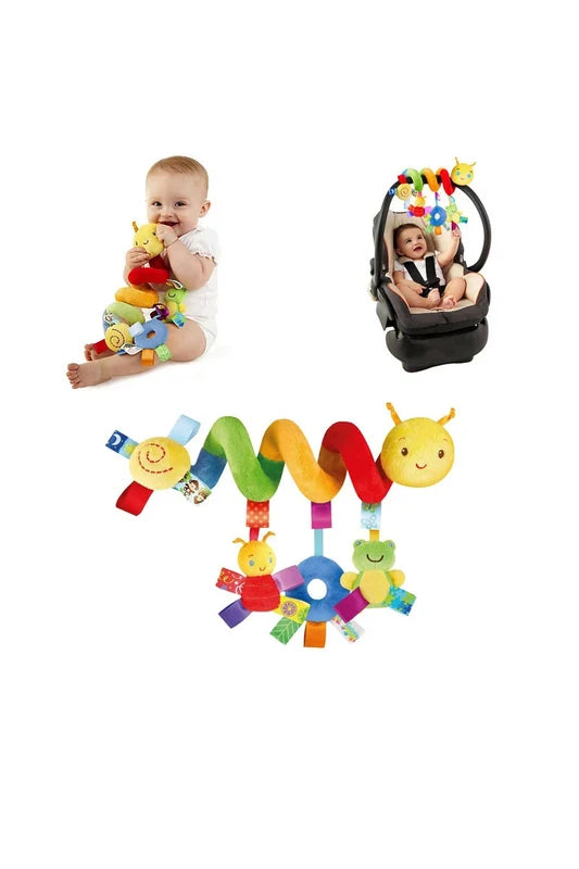 passeggino ciondolo stoffa giocattoli campanelli bambino