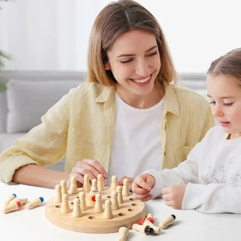 Giocattoli di scacchi di memoria di Puzzle per bambini in età