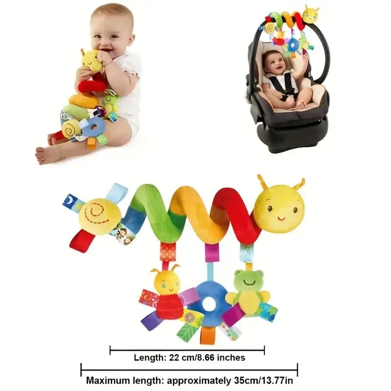 passeggino ciondolo stoffa giocattoli campanelli bambino