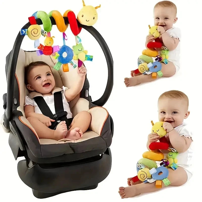 passeggino ciondolo stoffa giocattoli campanelli bambino