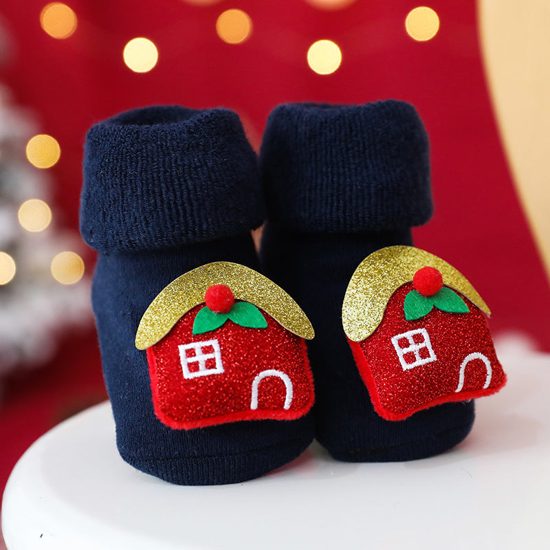 Baby Christmas Socks