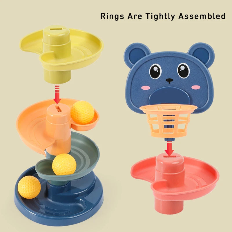 Giocattoli Baby Track Rolling Ball Push