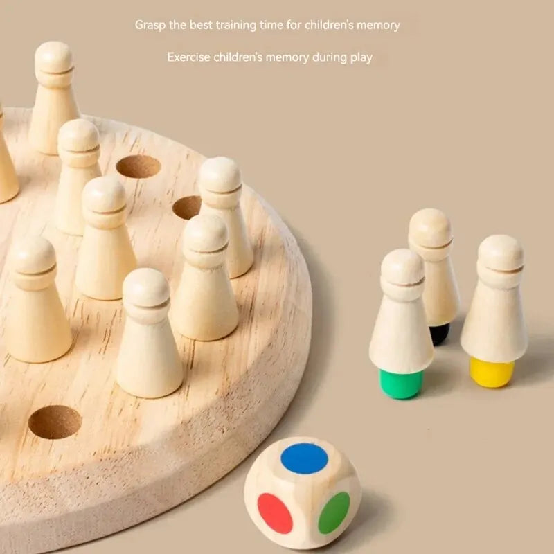 Giocattoli di scacchi di memoria di Puzzle per bambini in età