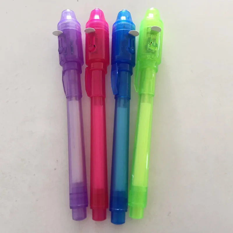 4 pz/lotto penna luminosa luminosa Magic Purple