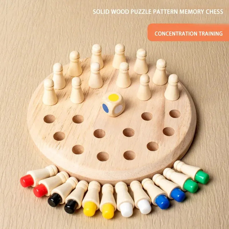 Giocattoli di scacchi di memoria di Puzzle per bambini in età