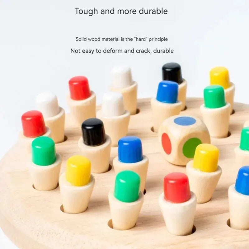 Giocattoli di scacchi di memoria di Puzzle per bambini in età