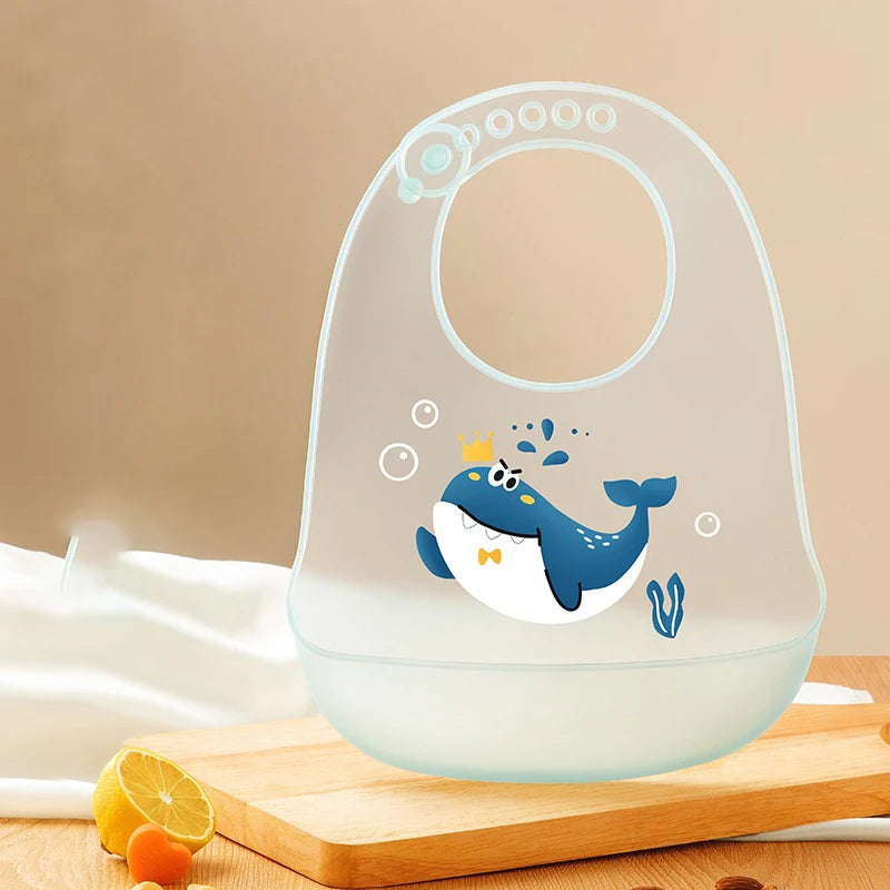 Bavaglini impermeabili per bambini Silicone Ultra-morbido