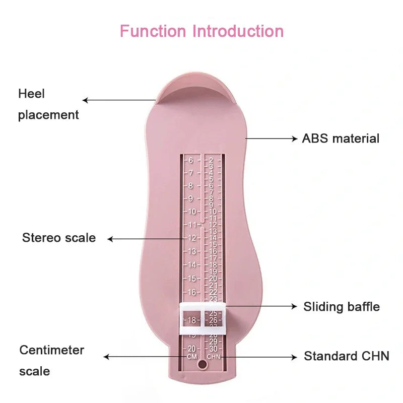 Kids Toddler Foot Measure Gauge Shoes Size